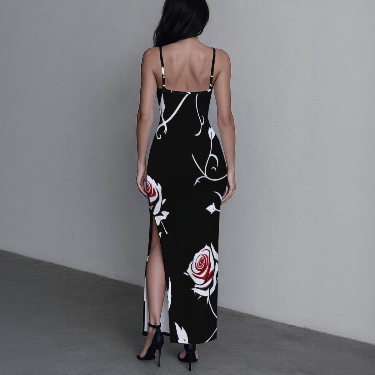 Women's Long Dress with Slit