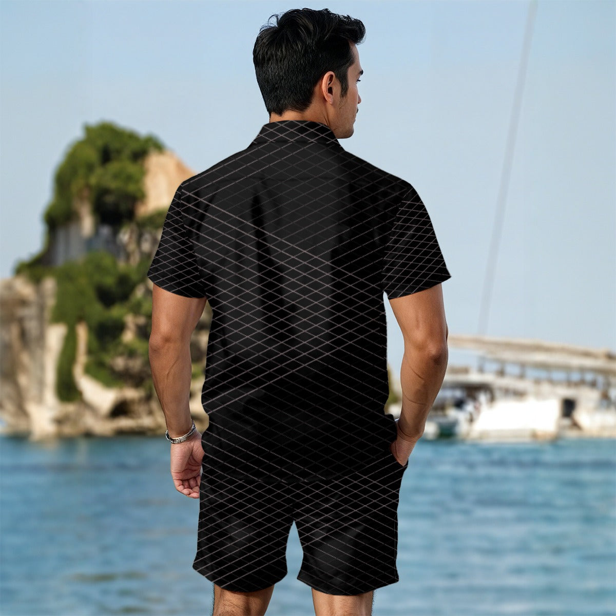 Men's Summer Shirt Set