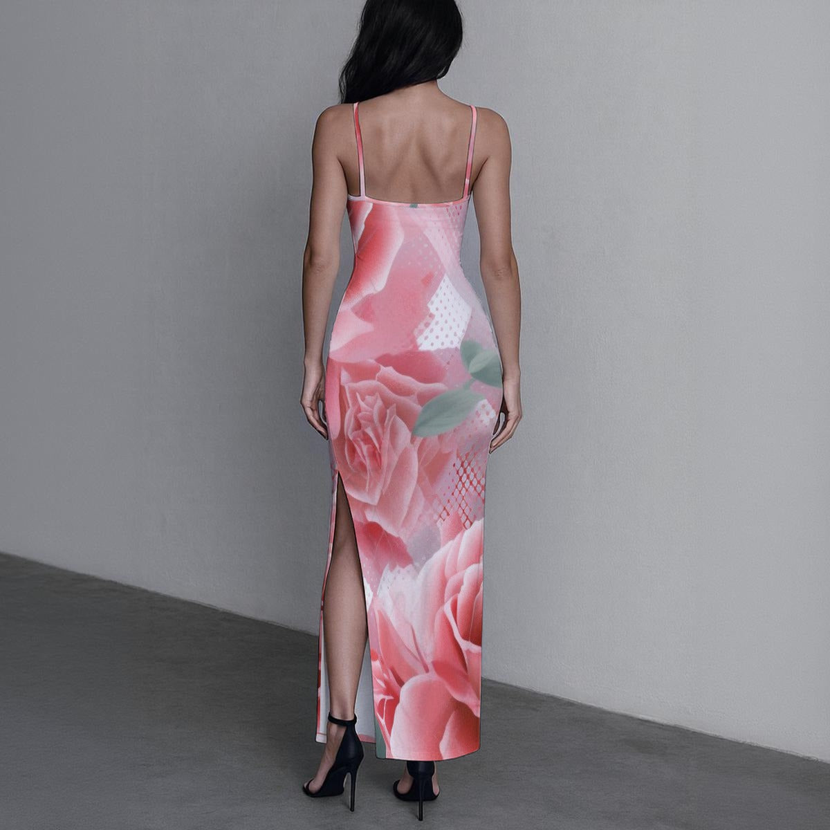 Women's Long Dress with Slit