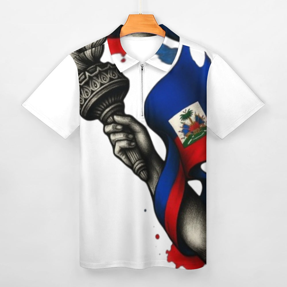 Short sleeve polo shirt