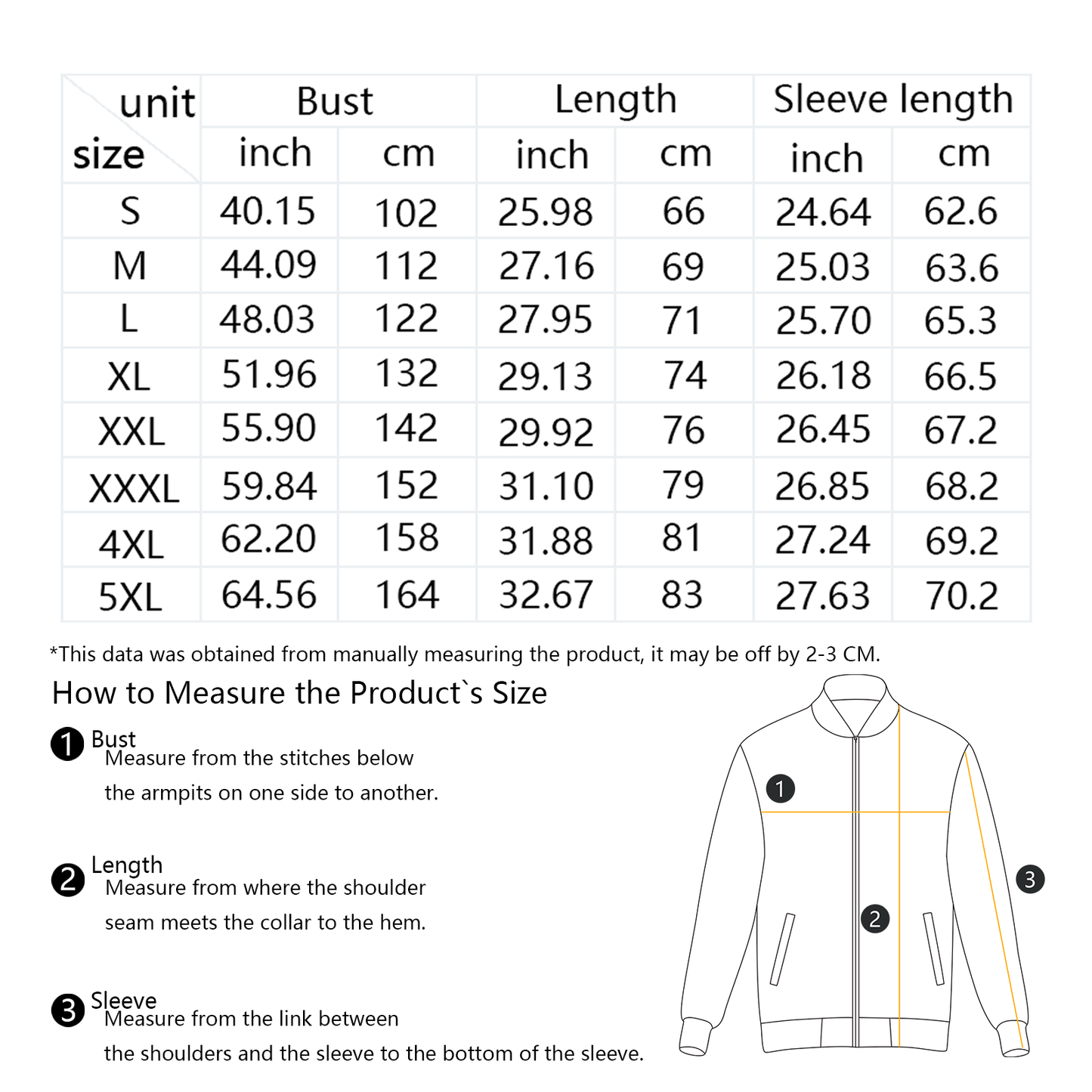 Unisex Bomber Jacket(Freestanding Design)-Air Layer 230 GSM