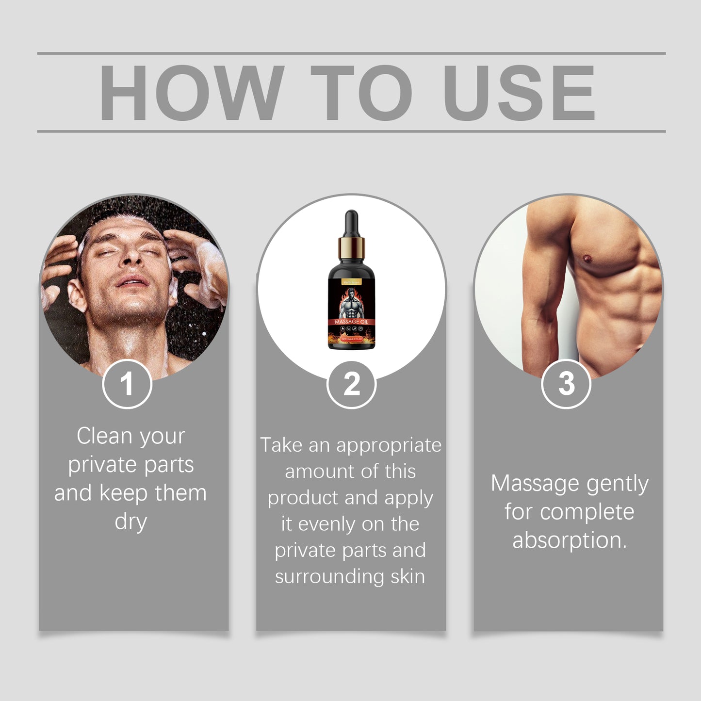 Moisturizes Skin Topical Body Care Massage Oil