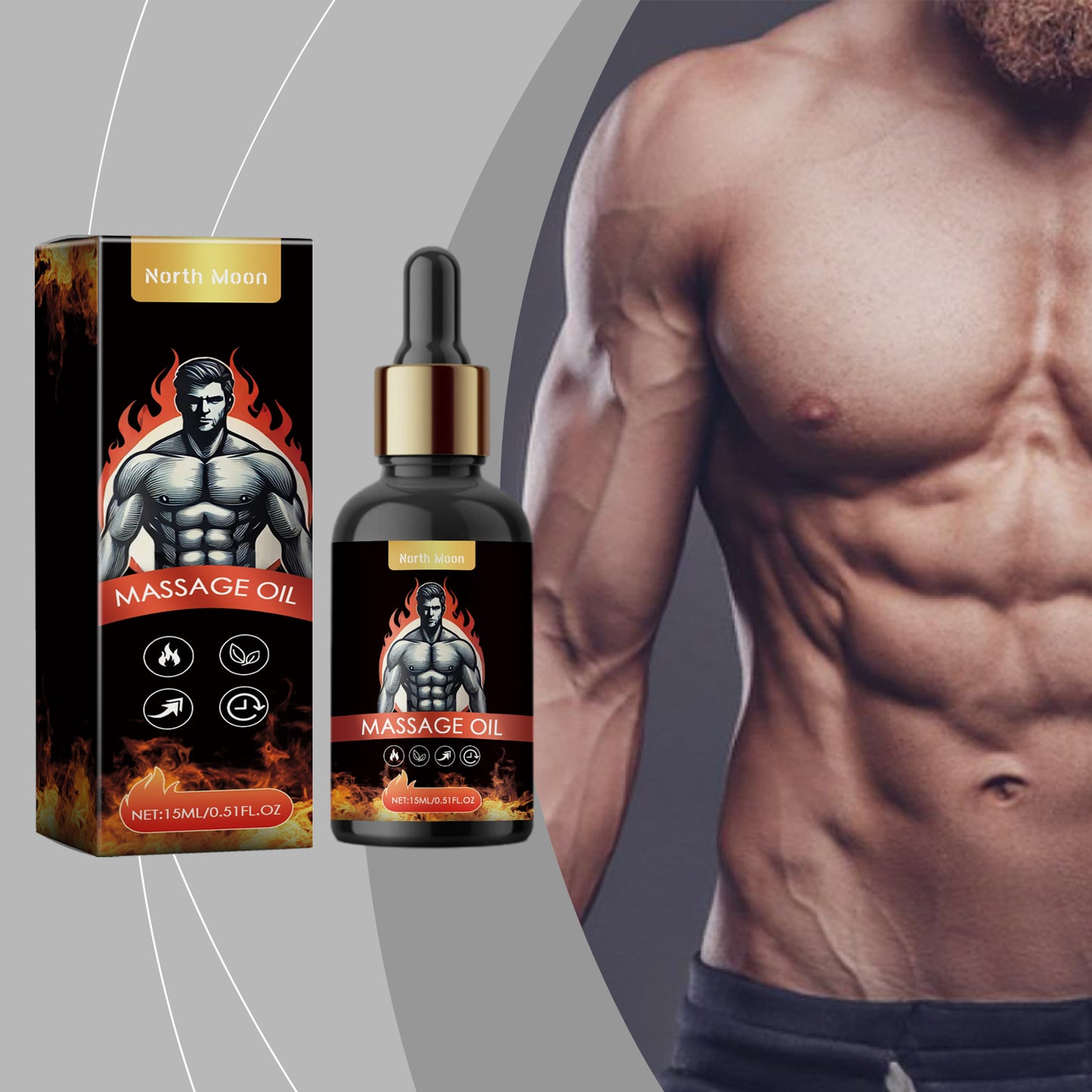 Moisturizes Skin Topical Body Care Massage Oil