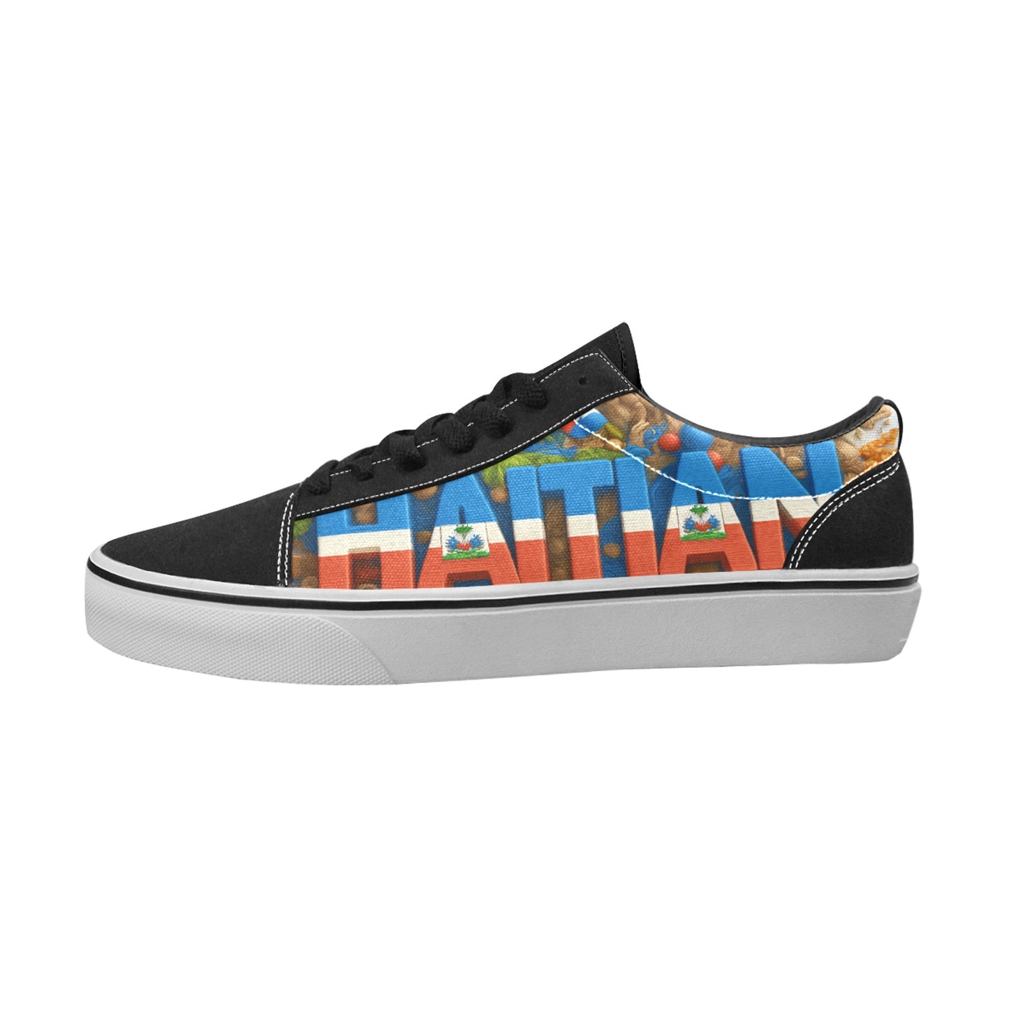 Men's Lace-Up Canvas Shoes (Model E001-2)