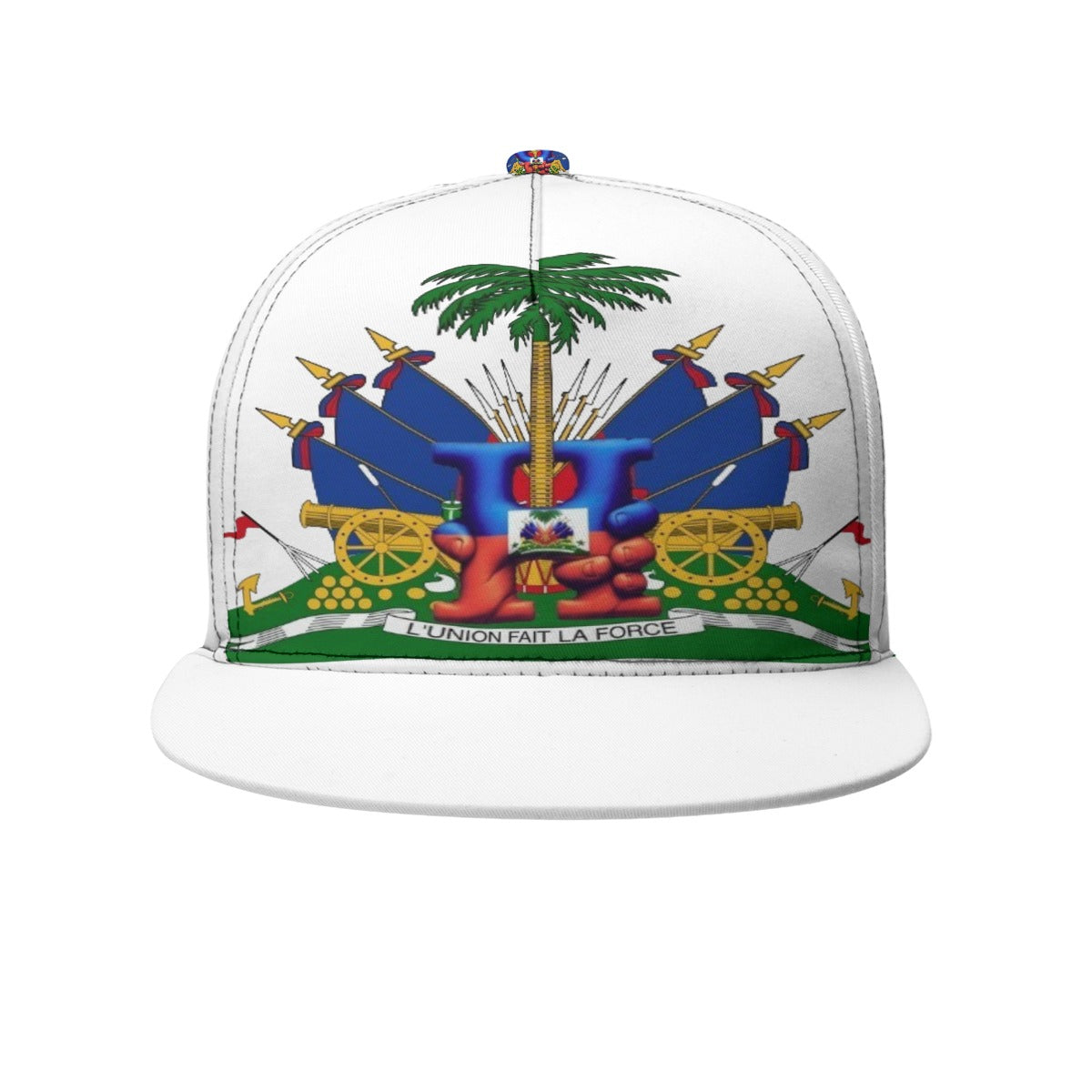 Flat-Brim Baseball Cap With Box