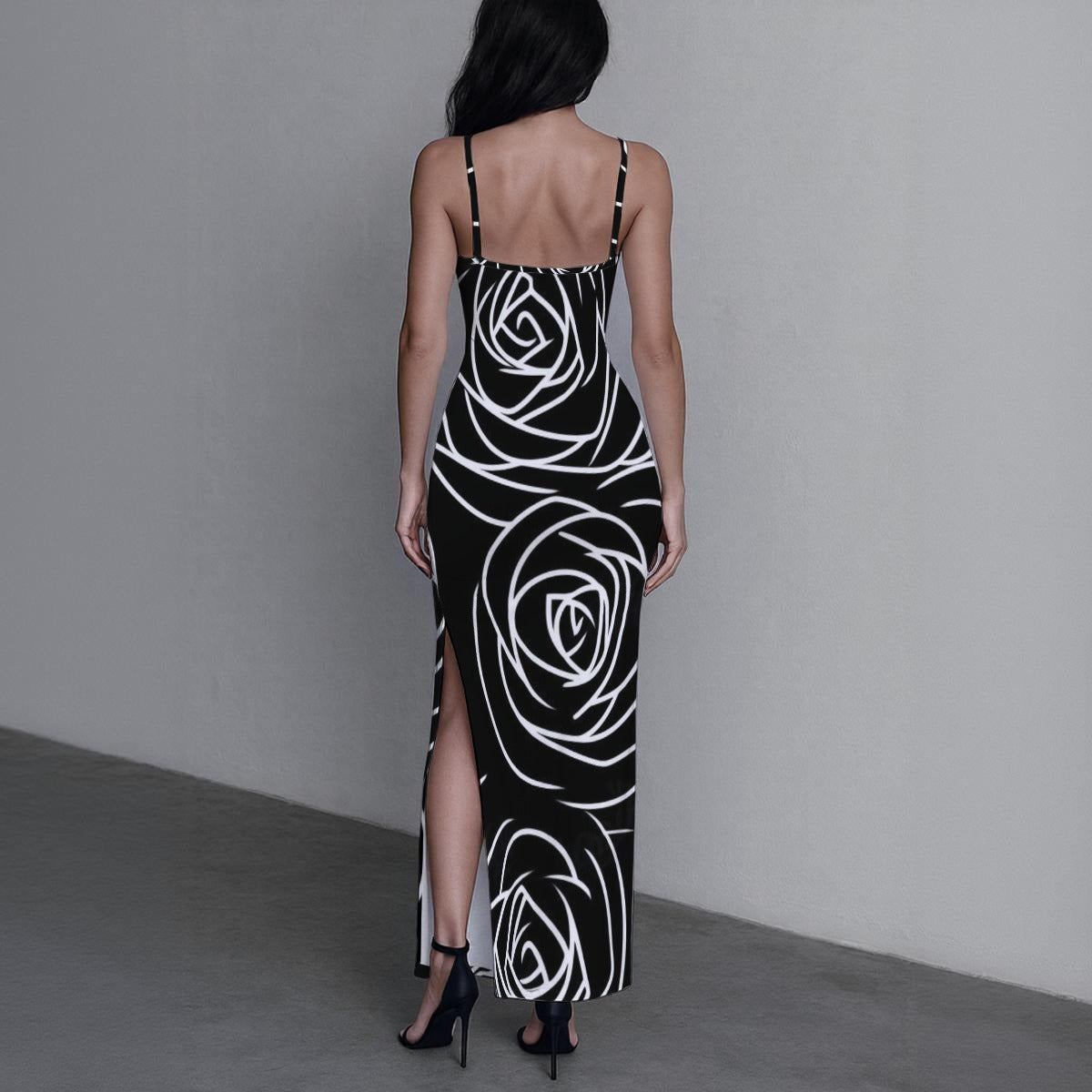Women's Long Dress with Slit