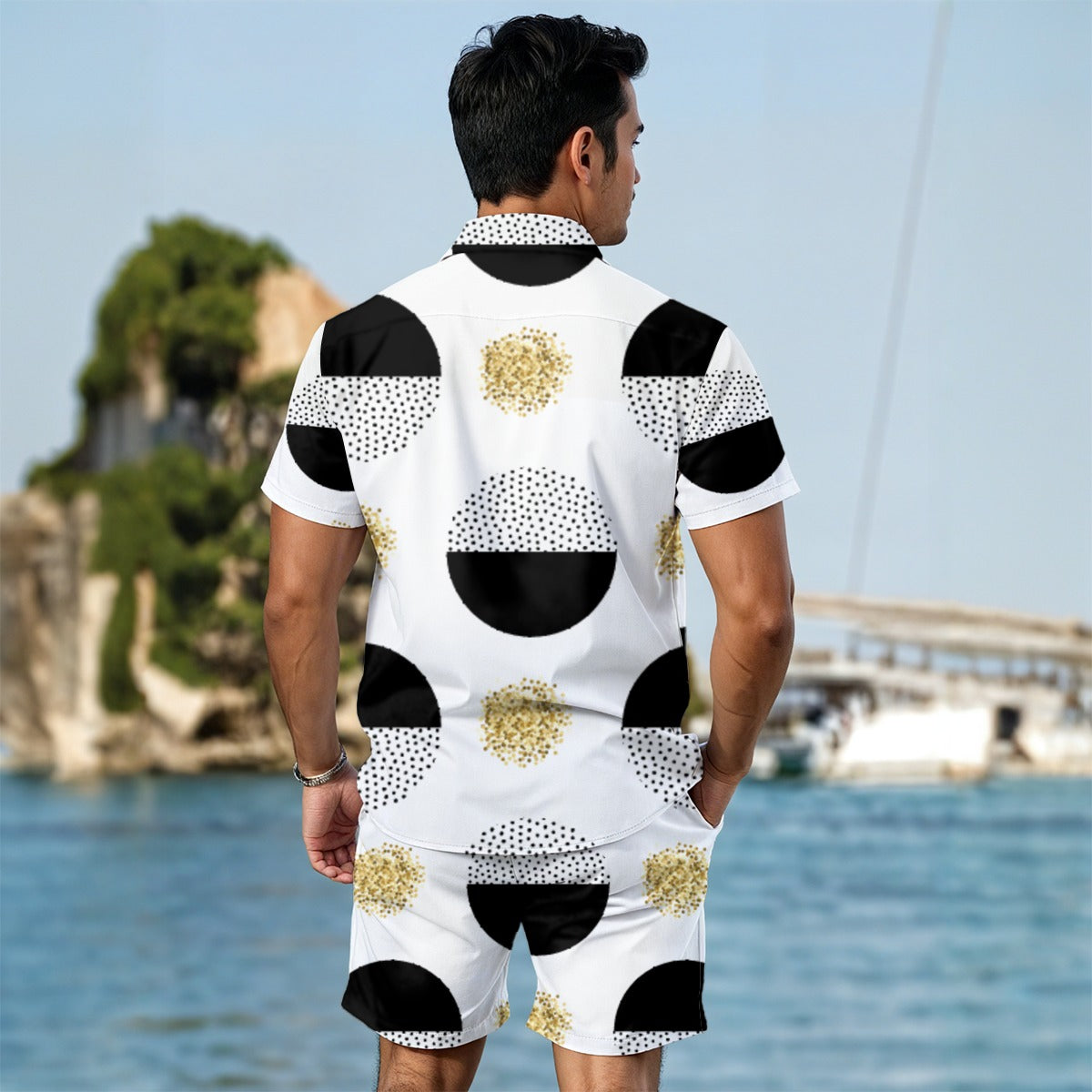 Men's Summer Shirt Set