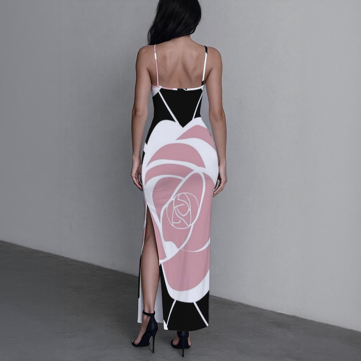 Women's Long Dress with Slit