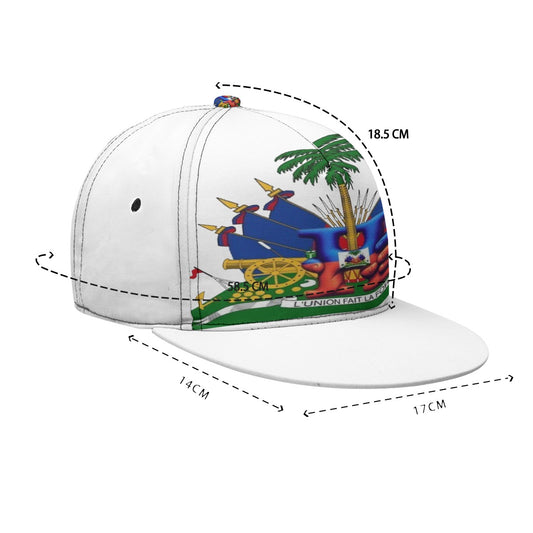 Flat-Brim Baseball Cap With Box