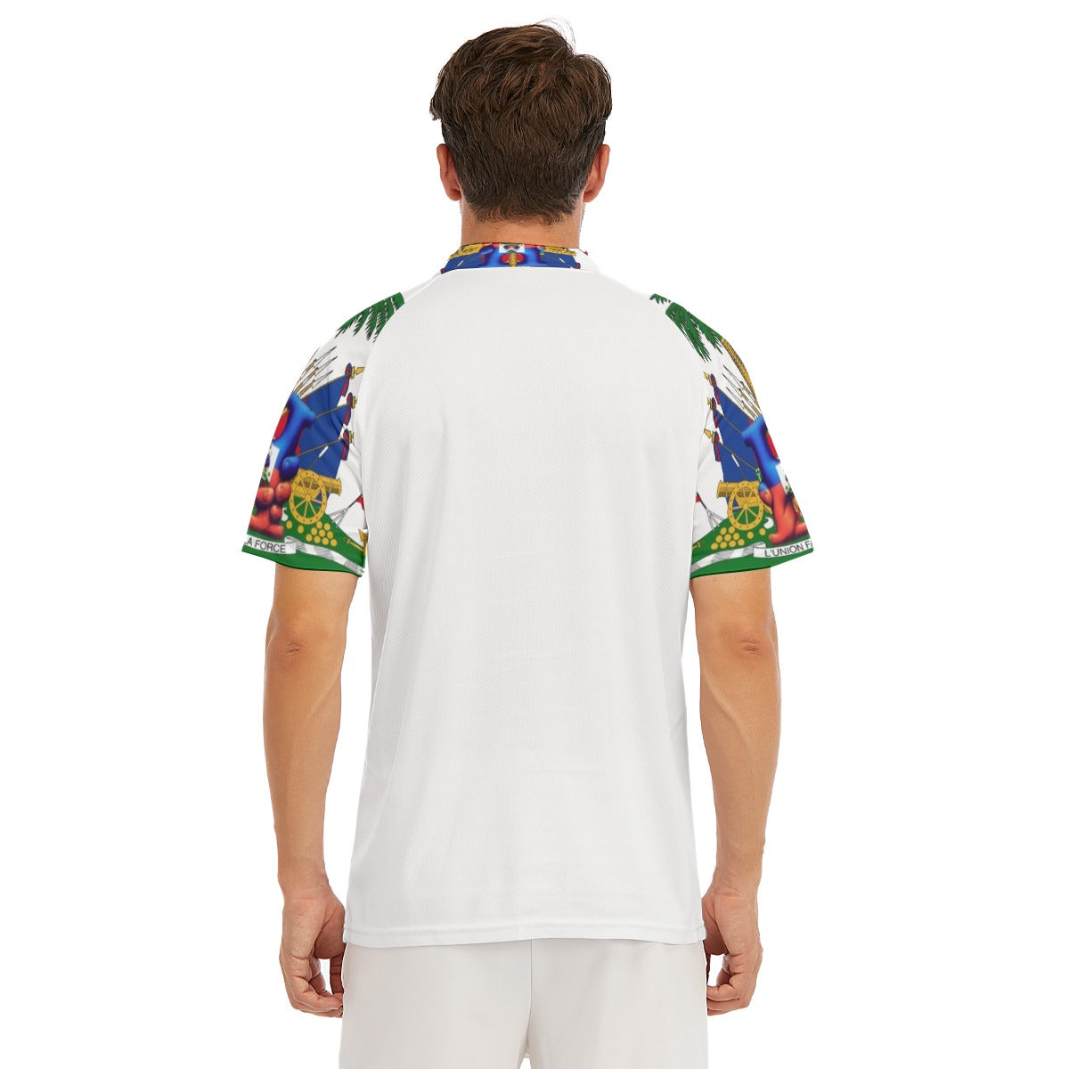 Men's Short Sleeve Polo Shirt With Button Closure