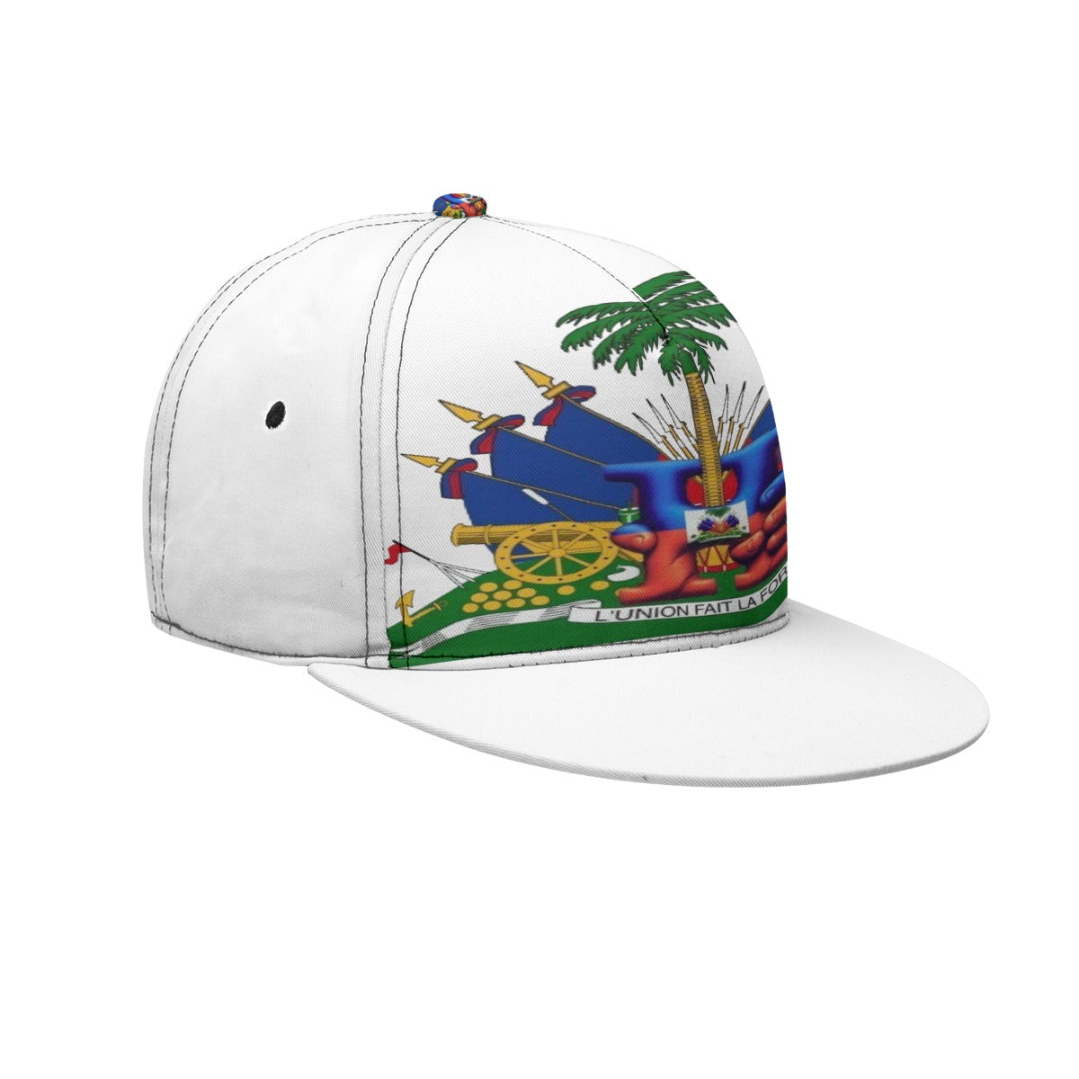 Flat-Brim Baseball Cap With Box