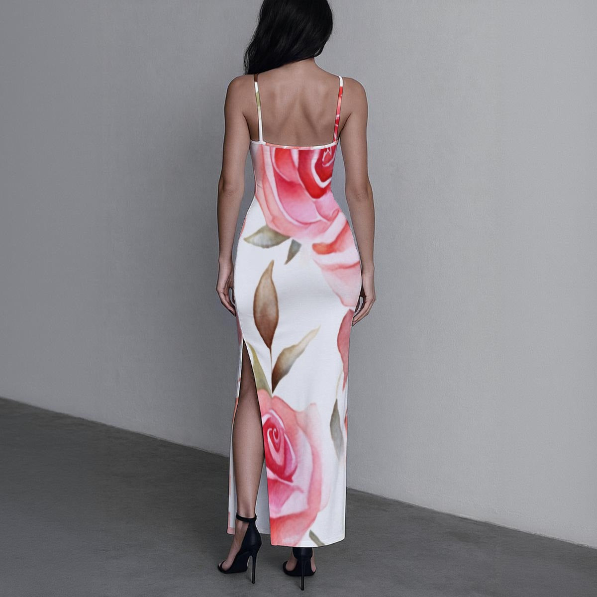 Women's Long Dress with Slit
