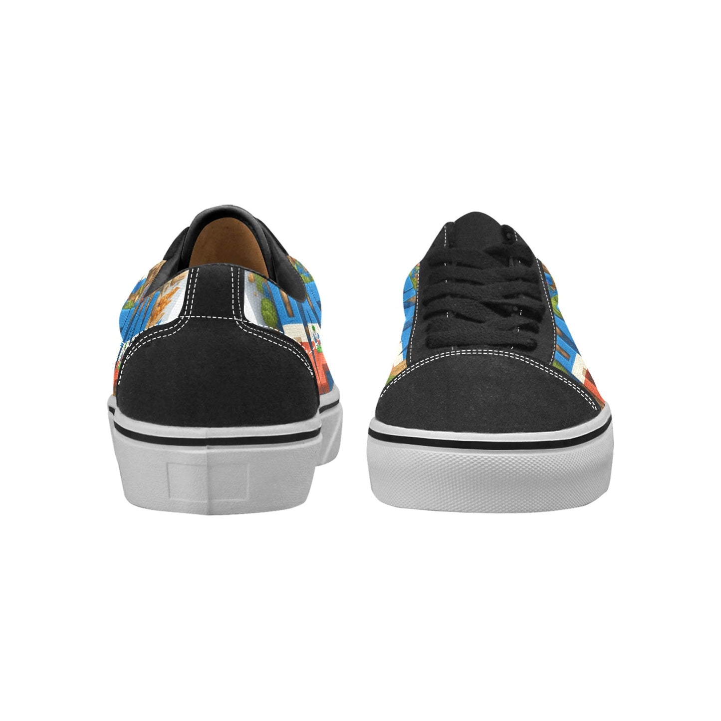 Men's Lace-Up Canvas Shoes (Model E001-2)