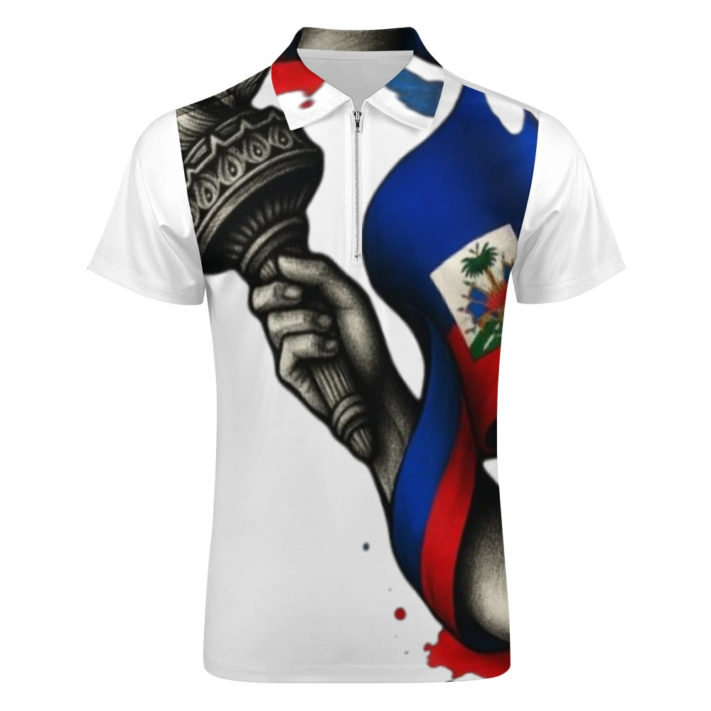 Short sleeve polo shirt