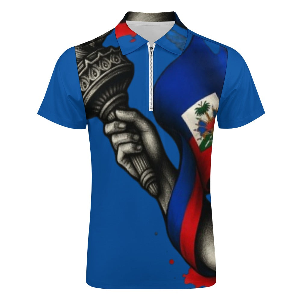 Short sleeve polo shirt