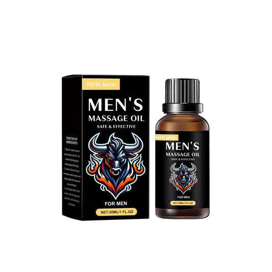 North Moon Men's Massage Oil Men's Body