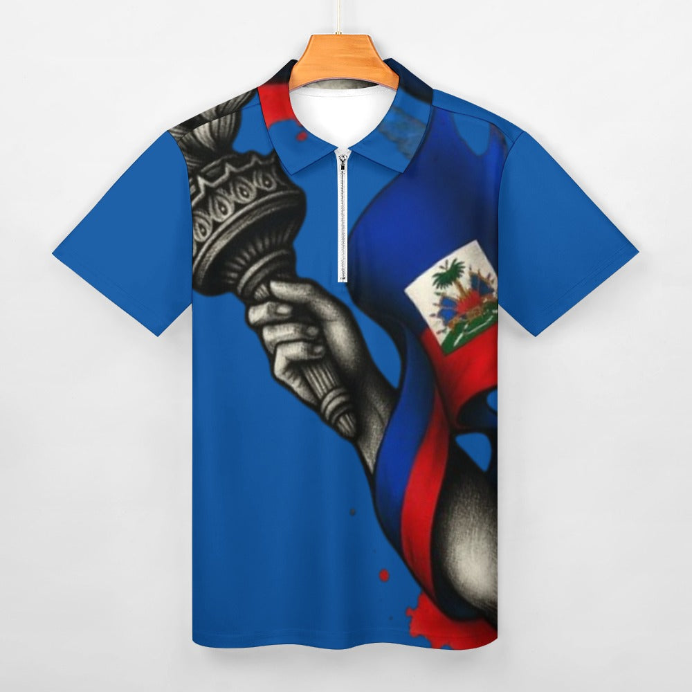 Short sleeve polo shirt
