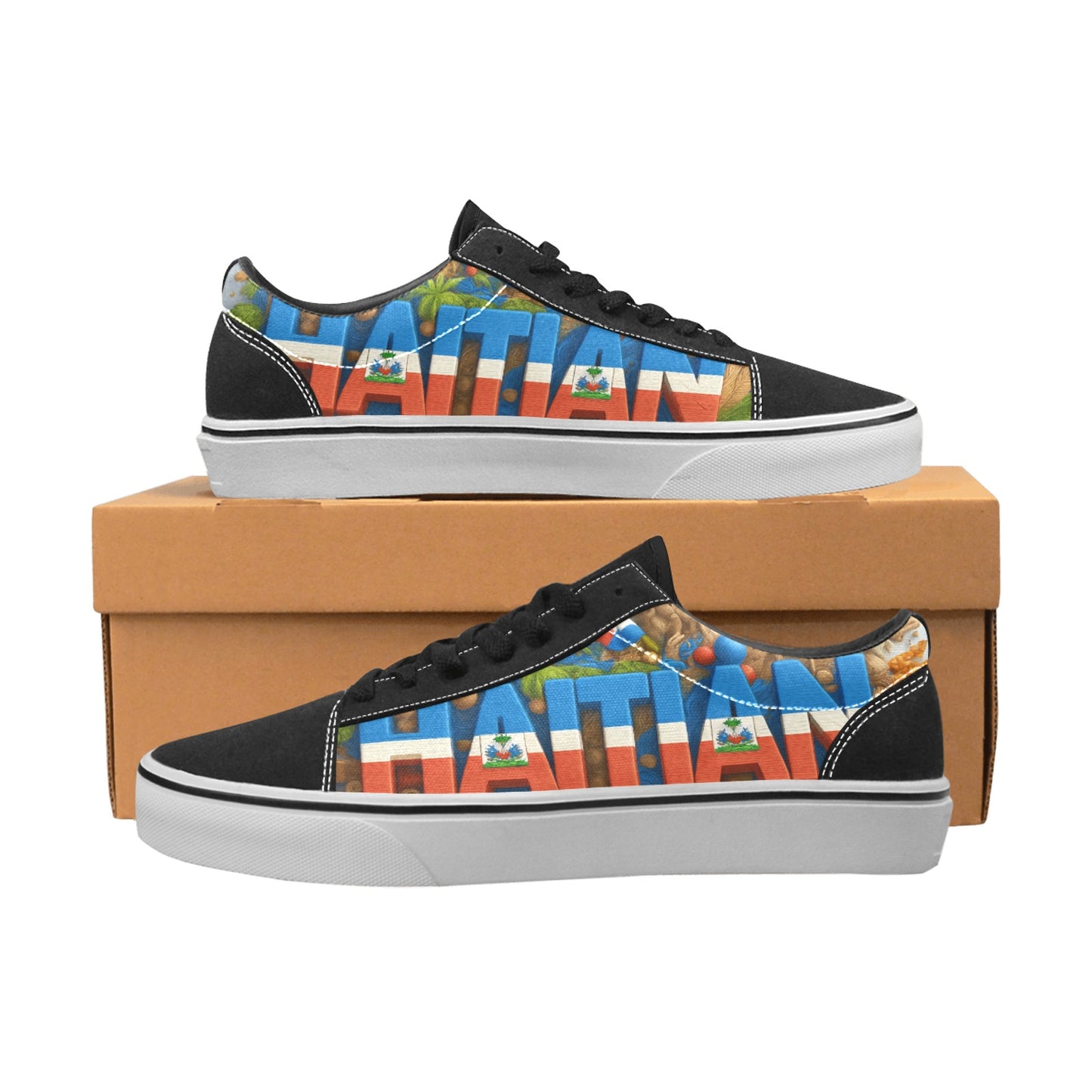 Men's Lace-Up Canvas Shoes (Model E001-2)